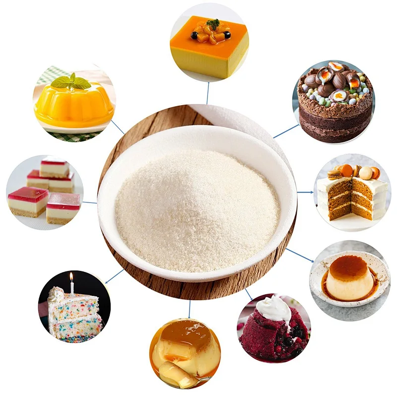 Good price wholesale food grade gelatin powder 8-120 Mesh